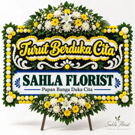 Papan Bunga Duka Navapark Bsd